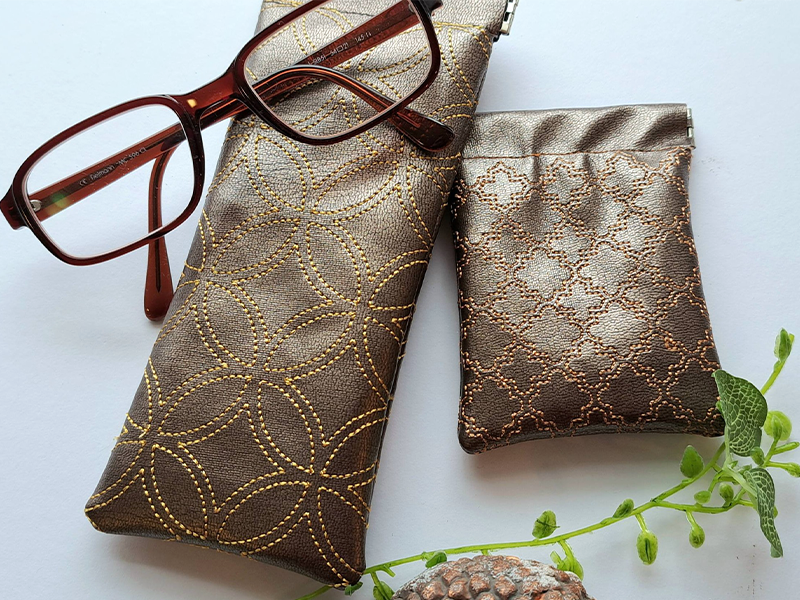 Endlosmuster Füllmuster Quiltmuster Mix 2 - redwork Stickdatei